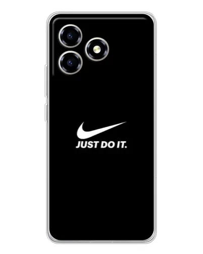 Чехол для ZTE Blade A36 с картинкой «Минимализм от Nike»