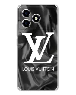 Чехол для ZTE Blade A36 с картинкой «Шелковый Louis Vuitton»