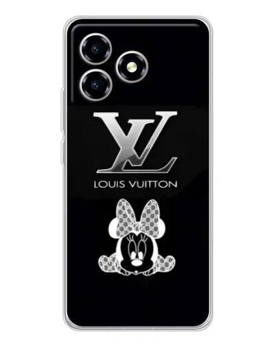 Чехол для ZTE Blade A36 с картинкой «LV и Минни Маус» Чехол для ZTE Blade A36 с картинкой «LV и Минни Маус»