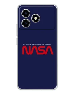 Чехол для ZTE Blade A36 с картинкой «NASA — глубокий космос»
