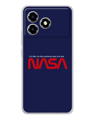 Чехол для ZTE Blade A36 с картинкой «NASA — глубокий космос»