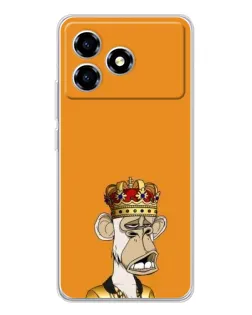 Чохол для ZTE Blade A36 з картинкою «Золота мавпа Bored Ape» Чохол для ZTE Blade A36 з картинкою «Золота мавпа Bored Ape»