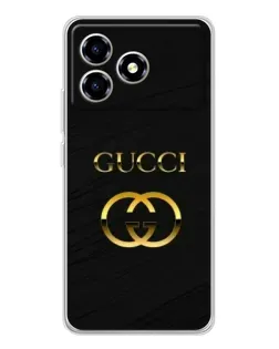 Чехол для ZTE Blade A36 с картинкой «Золотой логотип Gucci» Чехол для ZTE Blade A36 с картинкой «Золотой логотип Gucci»