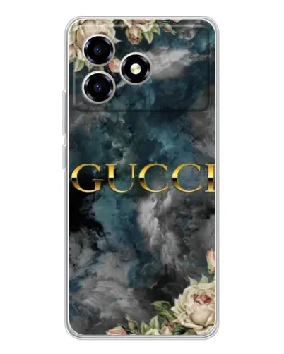 Чехол для ZTE Blade A36 с картинкой «Абстрактные цветы Gucci» Чехол для ZTE Blade A36 с картинкой «Абстрактные цветы Gucci»