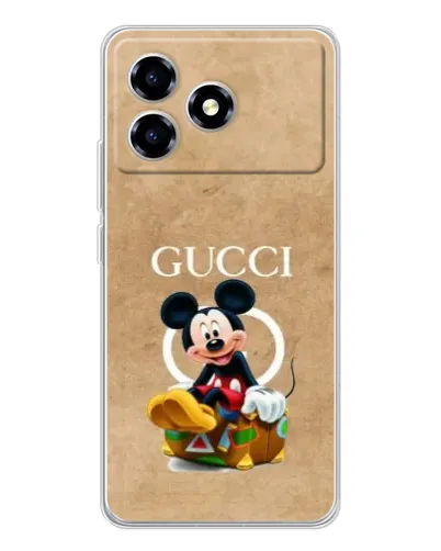Чехол для ZTE Blade A36 с картинкой «Микки Маус Gucci — крафт» Чехол для ZTE Blade A36 с картинкой «Микки Маус Gucci — крафт»