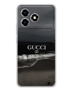 Чехол для ZTE Blade A36 с картинкой «Gucci — морской прибой» Чехол для ZTE Blade A36 с картинкой «Gucci — морской прибой»