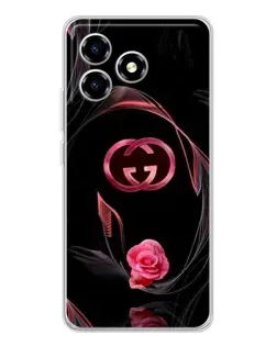 Чехол для ZTE Blade A36 с картинкой «Gucci — неоновая роза» Чехол для ZTE Blade A36 с картинкой «Gucci — неоновая роза»