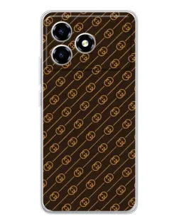 Чехол для ZTE Blade A36 с картинкой «Gucci — золотые диагонали» Чехол для ZTE Blade A36 с картинкой «Gucci — золотые диагонали»