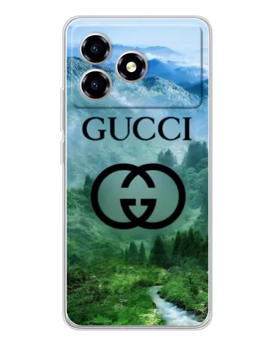 Чехол для ZTE Blade A36 с картинкой «Gucci — горный пейзаж» Чехол для ZTE Blade A36 с картинкой «Gucci — горный пейзаж»