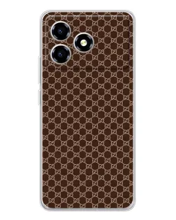 Чехол для ZTE Blade A36 с картинкой «Gucci — шоколадная сетка» Чехол для ZTE Blade A36 с картинкой «Gucci — шоколадная сетка»