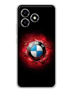 Чехол для ZTE Blade A36 с картинкой «Логотип BMW — вспышка» Чехол для ZTE Blade A36 с картинкой «Логотип BMW — вспышка»
