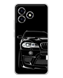 Чехол для ZTE Blade A36 с картинкой «Темный силуэт BMW» Чехол для ZTE Blade A36 с картинкой «Темный силуэт BMW»
