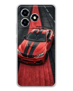 Чехол для ZTE Blade A36 с картинкой «BMW на красной дорожке» Чехол для ZTE Blade A36 с картинкой «BMW на красной дорожке»