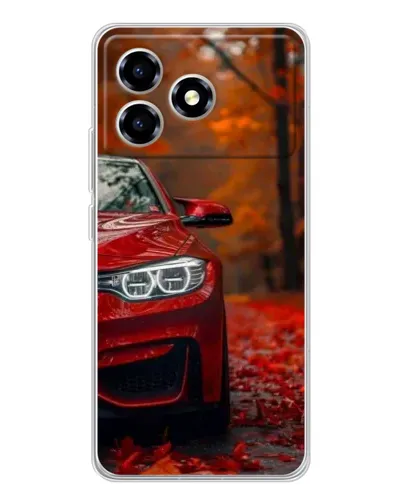 Чехол для ZTE Blade A36 с картинкой «Осенняя BMW M4»