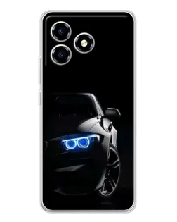 Чехол для ZTE Blade A36 с картинкой «BMW — ночной взгляд» Чехол для ZTE Blade A36 с картинкой «BMW — ночной взгляд»
