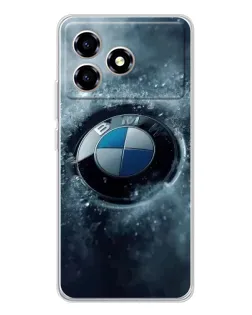 Чехол для ZTE Blade A36 с картинкой «Логотип BMW — лед» Чехол для ZTE Blade A36 с картинкой «Логотип BMW — лед»