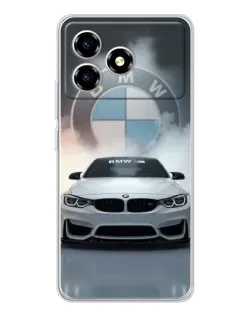 Чехол для ZTE Blade A36 с картинкой «BMW в белом дыму» Чехол для ZTE Blade A36 с картинкой «BMW в белом дыму»