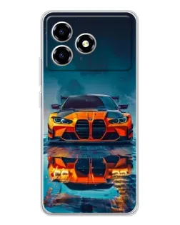 Чехол для ZTE Blade A36 с картинкой «BMW — золотая эмблема» Чехол для ZTE Blade A36 с картинкой «BMW — золотая эмблема»