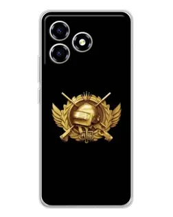 Чехол для ZTE Blade A36 с картинкой «PUBG — оранжевый градиент» Чехол для ZTE Blade A36 с картинкой «PUBG — оранжевый градиент»