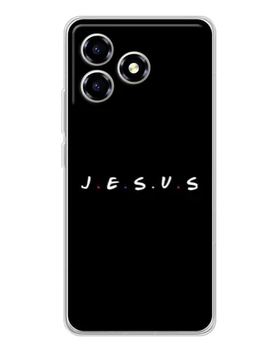 Чехол для ZTE Blade A36 с картинкой «Точки веры J.E.S.U.S.» Чехол для ZTE Blade A36 с картинкой «Точки веры J.E.S.U.S.»