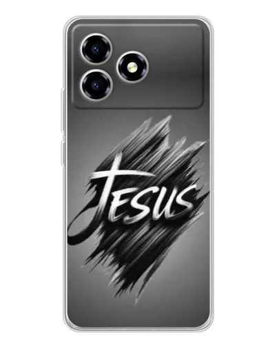 Чехол для ZTE Blade A36 с картинкой «Надпись Jesus Graffiti» Чехол для ZTE Blade A36 с картинкой «Надпись Jesus Graffiti»