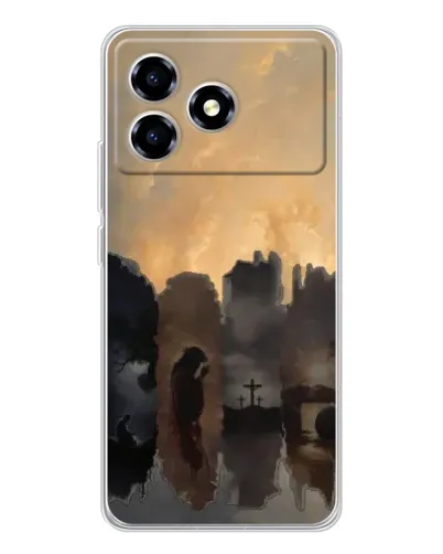 Чехол для ZTE Blade A36 с картинкой «Дорога к вере» Чехол для ZTE Blade A36 с картинкой «Дорога к вере»