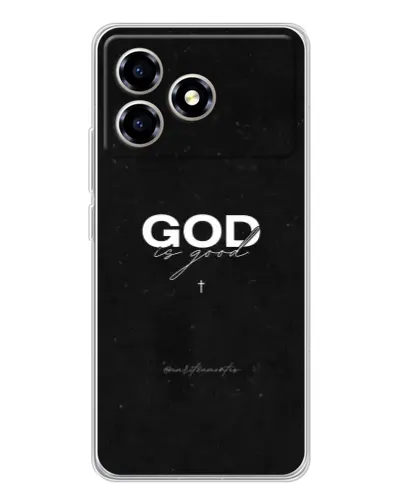 Чехол для ZTE Blade A36 с картинкой «GOD — Бог над всем» Чехол для ZTE Blade A36 с картинкой «GOD — Бог над всем»