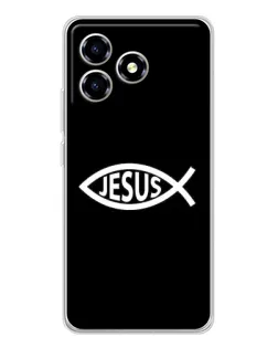 Чехол для ZTE Blade A36 с картинкой «Классический Jesus»