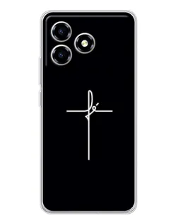 Чохол для ZTE Blade A36 з картинкою «Тонкий хрест»