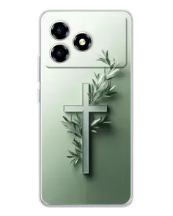 Чохол для ZTE Blade A36 з картинкою «Оливкова гілка»