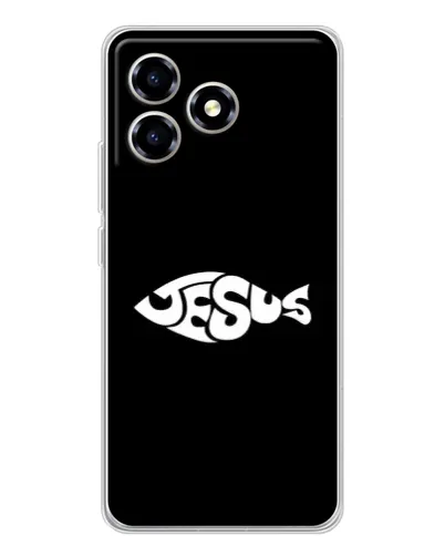 Чохол для ZTE Blade A36 з картинкою «Риба Jesus» Чохол для ZTE Blade A36 з картинкою «Риба Jesus»