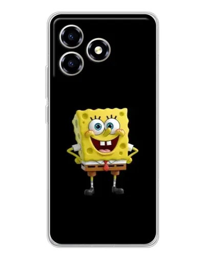 Чехол для ZTE Blade A36 с картинкой «Классический Губка Боб» Чехол для ZTE Blade A36 с картинкой «Классический Губка Боб»