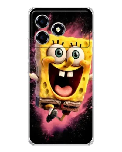 Чехол для ZTE Blade A36 с картинкой «Взрывной Спанч Боб» Чехол для ZTE Blade A36 с картинкой «Взрывной Спанч Боб»