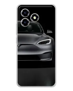 Чохол для ZTE Blade A36 з картинкою «Tesla Model S Look»