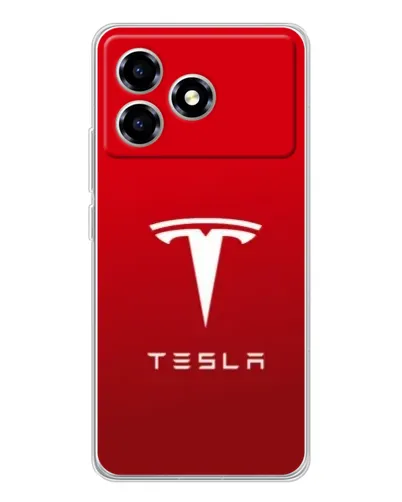 Чехол для ZTE Blade A36 с картинкой «Tesla Red Classic» Чехол для ZTE Blade A36 с картинкой «Tesla Red Classic»