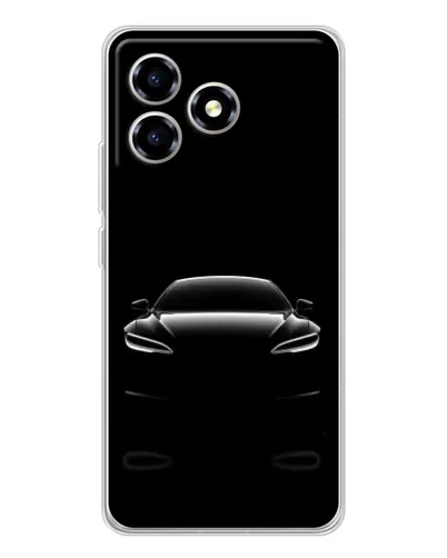 Чехол для ZTE Blade A36 с картинкой «Силуэт Tesla Night» Чехол для ZTE Blade A36 с картинкой «Силуэт Tesla Night»