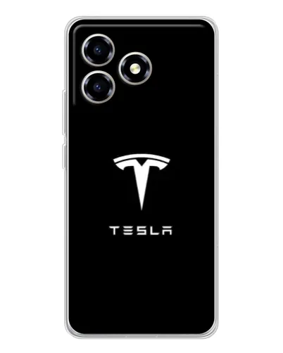 Чехол для ZTE Blade A36 с картинкой «Tesla White Logo» Чехол для ZTE Blade A36 с картинкой «Tesla White Logo»