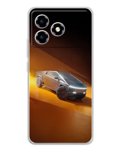 Чехол для ZTE Blade A36 с картинкой «Cybertruck в пустыне» Чехол для ZTE Blade A36 с картинкой «Cybertruck в пустыне»