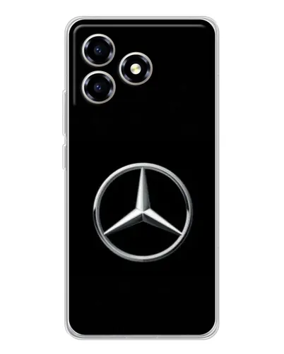 Чехол для ZTE Blade A36 с картинкой «Mercedes классический лого»