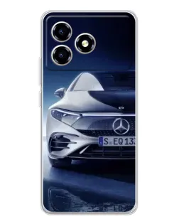 Чехол для ZTE Blade A36 с картинкой «Mercedes EQ — будущее»