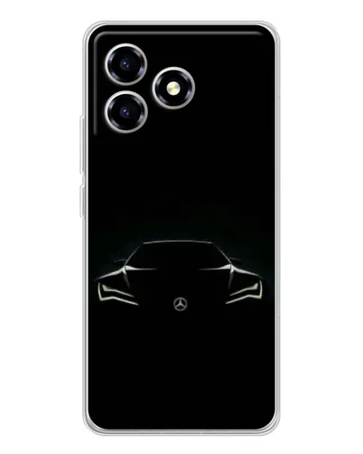 Чохол для ZTE Blade A36 з картинкою «Mercedes — силует авто» Чохол для ZTE Blade A36 з картинкою «Mercedes — силует авто»
