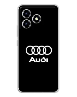 Чохол для ZTE Blade A36 з картинкою «Класичне лого Audi»