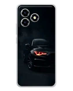 Чехол для ZTE Blade A36 с картинкой «Audi — хищный взгляд»