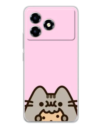 Чехол для ZTE Blade A36 с картинкой «Pusheen и печенье» Чехол для ZTE Blade A36 с картинкой «Pusheen и печенье»