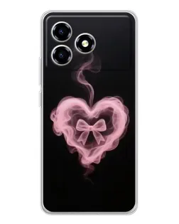 Чохол для ZTE Blade A36 з картинкою «Димчасте серце» Чохол для ZTE Blade A36 з картинкою «Димчасте серце»