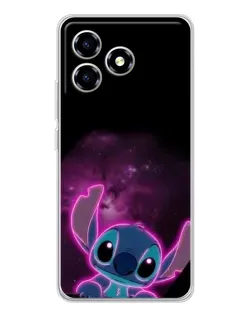 Чехол для ZTE Blade A36 с картинкой «Неоновый Stitch» Чехол для ZTE Blade A36 с картинкой «Неоновый Stitch»