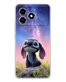 Чехол для ZTE Blade A36 с картинкой «Стич на рассвете» Чехол для ZTE Blade A36 с картинкой «Стич на рассвете»