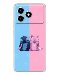 Чехол для ZTE Blade A36 с картинкой «Stitch и Angel Love» Чехол для ZTE Blade A36 с картинкой «Stitch и Angel Love»