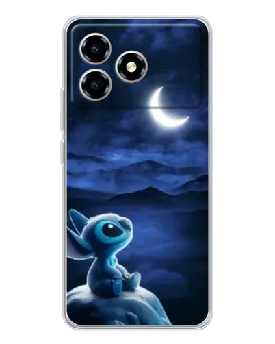 Чехол для ZTE Blade A36 с картинкой «Лунная ночь Стича»