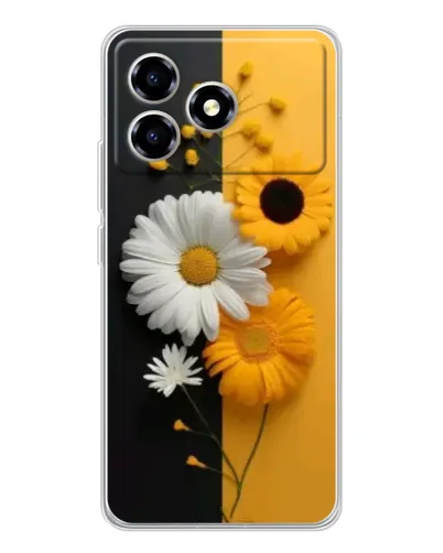 Чехол для ZTE Blade A36 с картинкой «Подсолнух и ромашка» Чехол для ZTE Blade A36 с картинкой «Подсолнух и ромашка»
